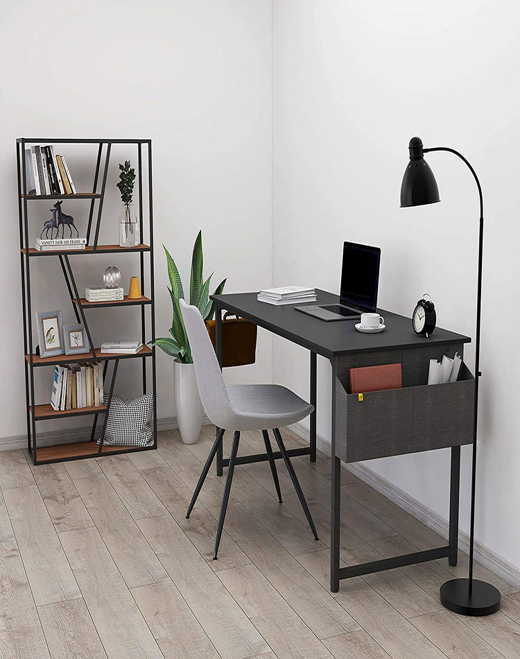 Simple black modern looking desk